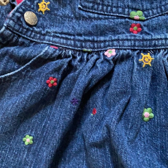 *4/$20* OshKosh B’gosh Embroidered Denim Skirtall - Picture 8 of 8